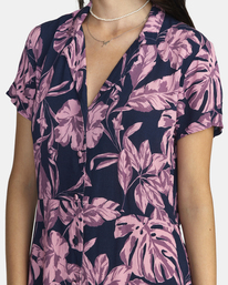 5 Note To Self Mini Dress Blue AVJWD00248 RVCA