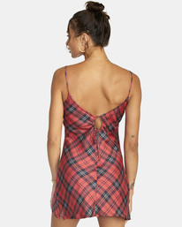 8 Blake Mini Slip Dress Red AVJWD00254 RVCA
