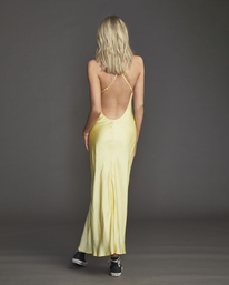 2 Ninety Maxi Dress Yellow AVJWD00255 RVCA