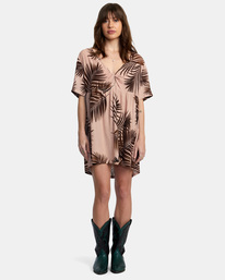 3 Dante - Mini Dress for Women Beige AVJWD00256 RVCA