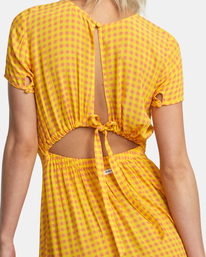6 Dreamscape - Robe babydoll pour Femme Orange AVJWD00261 RVCA