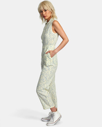 3 Sunny - Leinen-Jumpsuit für Frauen  AVJWD00262 RVCA