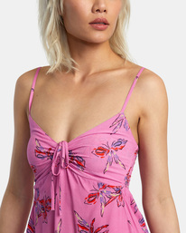 5 Hau Tree Sleeveless Dress Pink AVJWD00263 RVCA