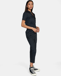 4 Recession Collection - Overall für Frauen Schwarz AVJWD00277 RVCA
