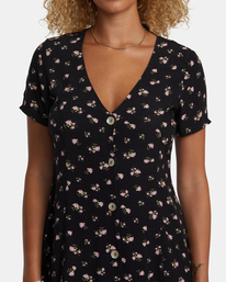 3 Understated Rose Namajunas - Mini Dress for Women Black AVJWD00279 RVCA