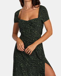 2 Secrets - Midi Dress for Women Black AVJWD00285 RVCA