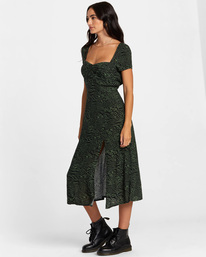 3 Secrets - Midi Dress for Women Black AVJWD00285 RVCA