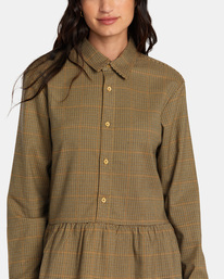 2 Not Today - Robe courte pour Femme Beige AVJWD00289 RVCA