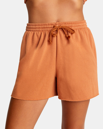 7 Test Drive Sweatshorts Yellow AVJWH00118 RVCA