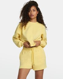 Sunday Test Drive Peached - Sweat Shorts for Women  AVJWH00121
