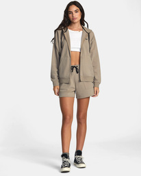 1 Sunday Sweat Shorts Grey AVJWH00122 RVCA