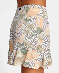 7 Moonrise Mini Skirt Grey AVJWK00110 RVCA