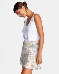 3 Moonrise Mini Skirt Grey AVJWK00110 RVCA