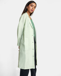 7 Balmy Oversized Blazer Green AVJWT00152 RVCA