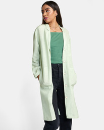 8 Balmy Oversized Blazer Green AVJWT00152 RVCA