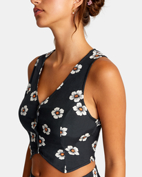 2 Summer Love Vest Black AVJWT00166 RVCA
