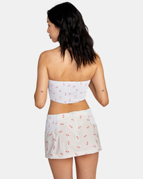 rvca, Heartthrob Tube Top, CREAM (cre) HEARTTHROB TUBE TOP AVJWT00174