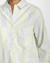 2 Rush Long Sleeve Flannel Shirt Blue AVJWT00178 RVCA