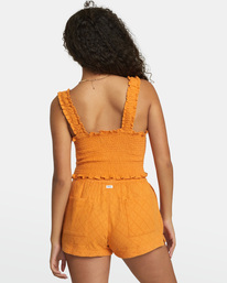 1 Terrace Tank Top Orange AVJWT00186 RVCA
