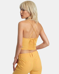 rvca, Brightside Tank Top, LILIKOI (nhy0) Brightside - Vest Top for Women AVJWT00189