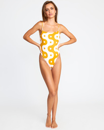 1 Good Days One-Piece Swimsuit Pink AVJX100126 RVCA