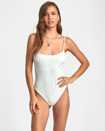 1 Darling One-Piece Swimsuit Grey AVJX100133 RVCA