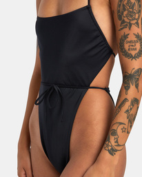 4 SOLID SWENDDAL ONE-PIECE SWIMSUIT Black AVJX100134 RVCA