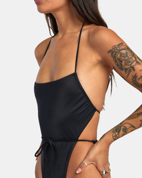5 SOLID SWENDDAL ONE-PIECE SWIMSUIT Black AVJX100134 RVCA