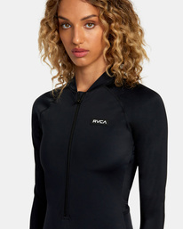 5 VA Sport Essential One-Piece Swimsuit Black AVJX100143 RVCA