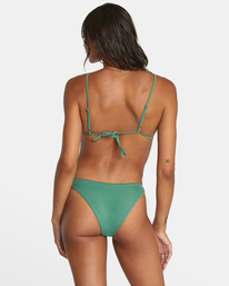 rvca, Solid Slide Triangle Bikini Top, PALM (gne0) Solid - Triangle Bikini Top for Women AVJX300240