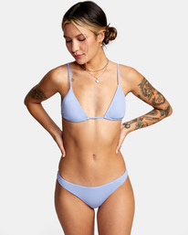 Solid - Triangle Bikini Top for Women  AVJX300240