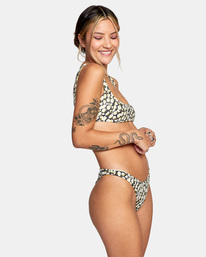 5 June Bloom Bralette Bikini Top Black AVJX300250 RVCA