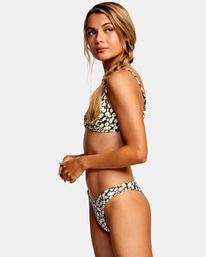 4 June Bloom Bralette Bikini Top Black AVJX300252 RVCA