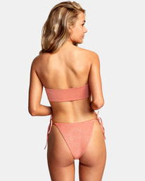 1 Strata Bandeau Bikini Top Red AVJX300256 RVCA