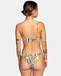 1 Avant Gardner High Triangle Bikini Top Black AVJX300260 RVCA