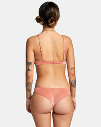 rvca, Strata Underwire Bikini Top, APRICOT (apr) STRATA UNDERWIRE AVJX300261