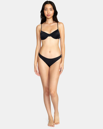 3 Solid Underwire Bikini Top Black AVJX300274 RVCA