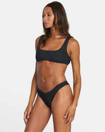 5 Grooves Bralette Bikini Top Black AVJX300287 RVCA