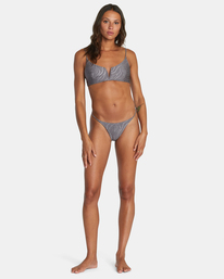 3 Feral V-Wire Cropped Bikini Top Beige AVJX300338 RVCA