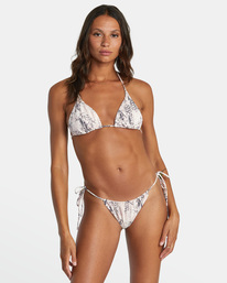 rvca, Amphibian Seamed Triangle Bikini Top, ROSE SMOKE (mfh0) AMPHIBIAN SEAMED TRI AVJX300340