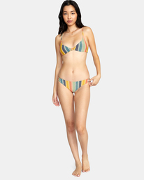 3 Mirage Knotted Crossback Bikini Top  AVJX300343 RVCA