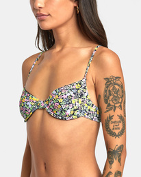 2 Flower Field - Top de Bikini con Aros para Mujer Gris AVJX300367 RVCA