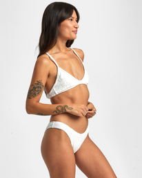 5 Dolly Crossback Triangle Bikini Top Orange AVJX300388 RVCA