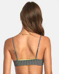 rvca, Recall High Triangle Bikini Top, DAIQUIRI GREEN (geb0) Recall High - Triangle Bikini Top for Women AVJX300390