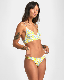 5 Freya Triangle - Crop-Top-Bikinioberteil für Frauen Blau AVJX300393 RVCA