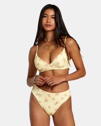 Cottage Wide Rib - Triangle Bikini Top for Women  AVJX300406