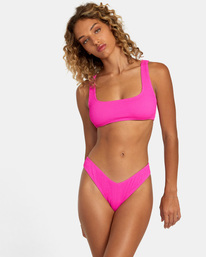 Grooves Texture - Bralette Bikini Top for Women  AVJX300417