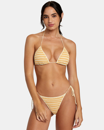 Greenpacha Flor Halter - Triangle Bikini Top for Women  AVJX300431