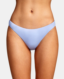 2 Solid Medium Bikini Bottoms Grey AVJX400130 RVCA