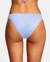 5 Solid Medium Bikini Bottoms Grey AVJX400130 RVCA
